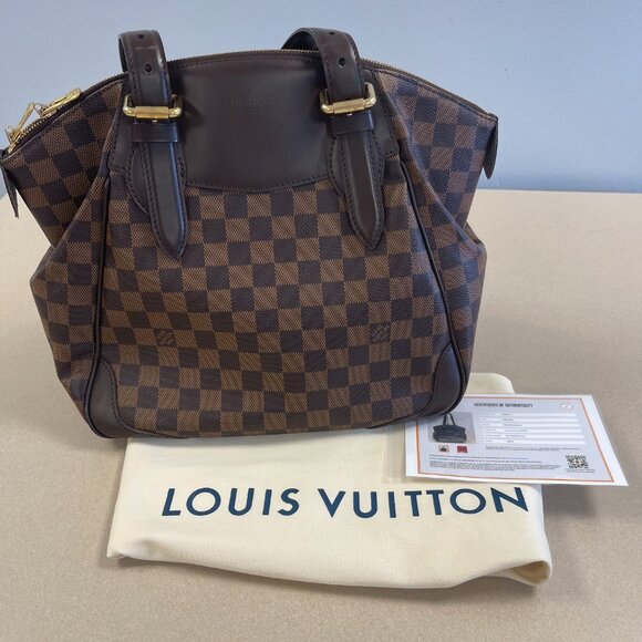 Louis Vuitton Verona GM Damier Ebene Shoulder Bag - Preowned - Picture 16 of 16